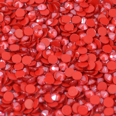 Swarovski Rhinestones - ss12 Xirius Rose Flatback (2088) - Crystal Royal Red (14