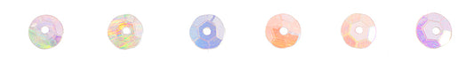 Sequins Round Cup - 5mm - Crystal AB (Pack)