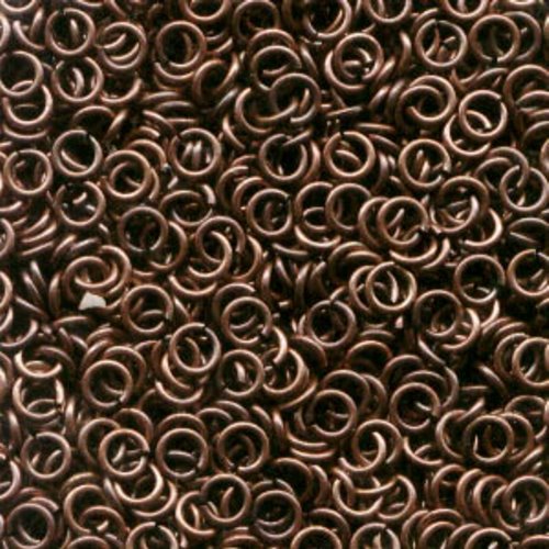Jump Rings Open - 5mm - Antique Copper (100 grams)