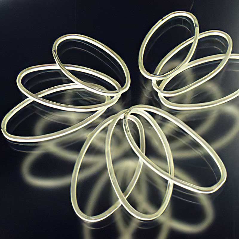 Link - 21x41mm Closed Oval - Matte Silver