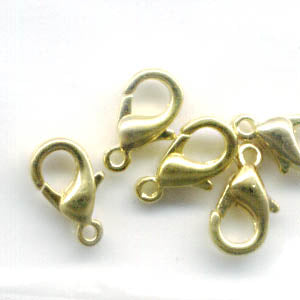 Lobster Clasp - 10mm - Hamilton Gold (Goldplated) (50)