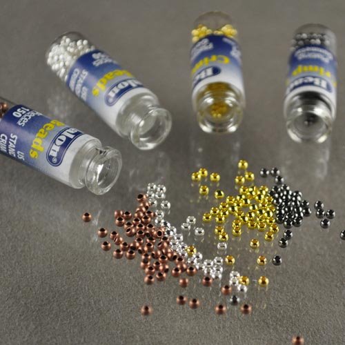Crimp Beads - 2mm - Variety Pack (4 vials)