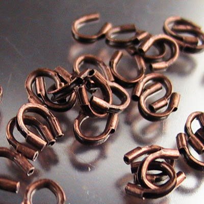Wire Guardian - for Beading Wire up to .019in - Antique Copper (100)