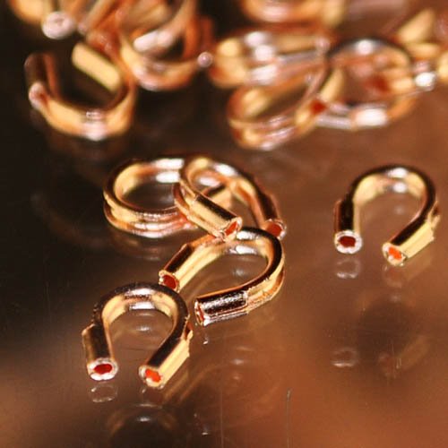 Wire Guardian - for Beading Wire up to .019in - Bright Copper (100)