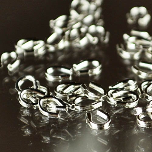 Wire Guardian - for Beading Wire up to .019in - Rhodium Plated (100)