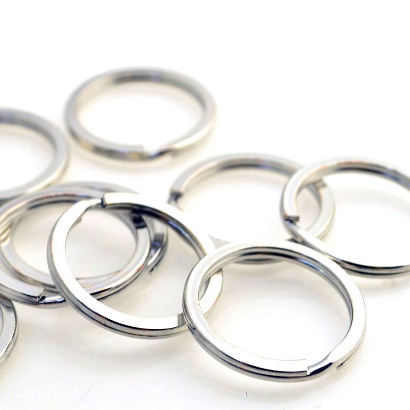 Split Rings - 25mm - Nickel (100)