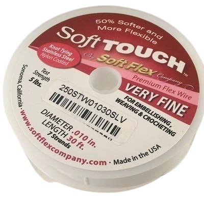 SoftTouch .010 (V Fine)/Silver Grey 30ft