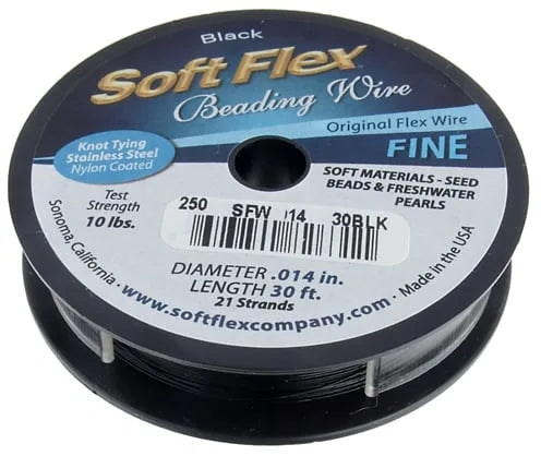 Softflex .014 (Fine)/Black 30ft