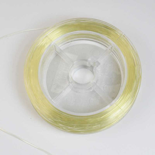 Stringing - .7mm x 25m - Stretch Bead Cord - Clear (Spool)