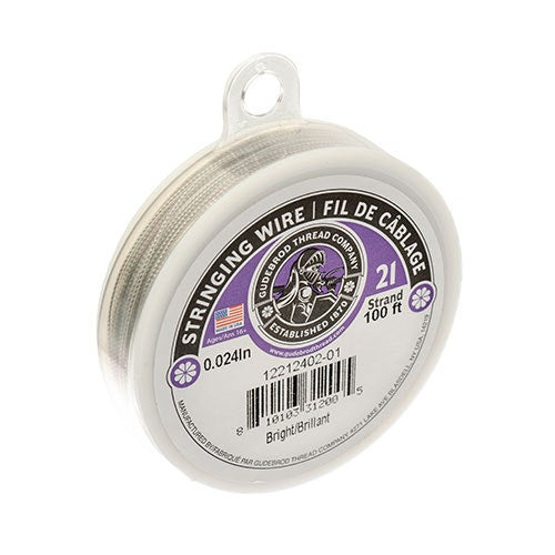 Gudebrod 0.024in 21 Strand   Bright 100ft