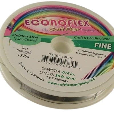 Econoflex .014 (Fine)/Steel Grey 30ft