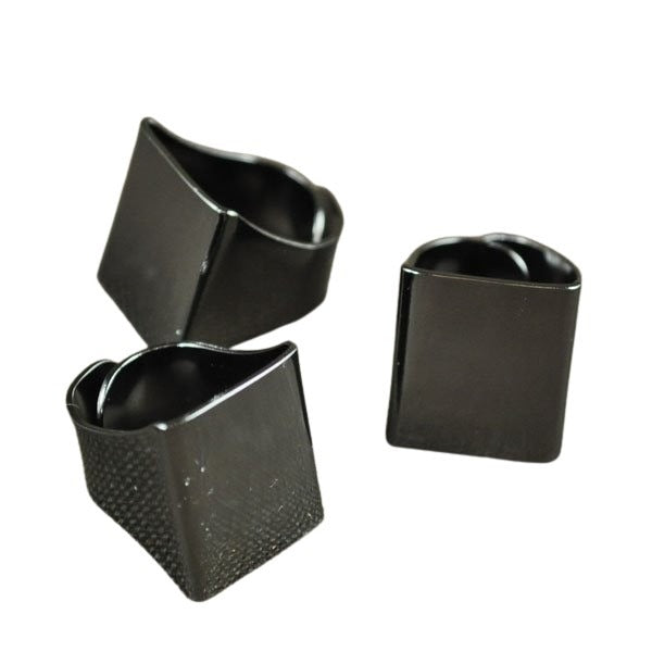 Findings - Flat Scarf Ring - Gunmetal