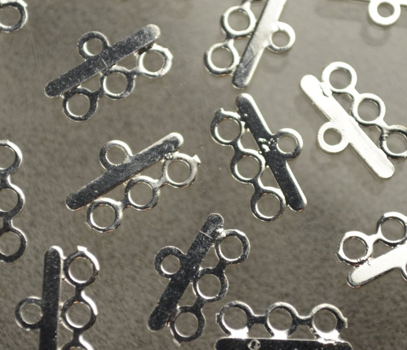 Connector - 1:3 Lightweight Multistrand - Silvertone