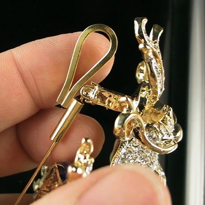 Findings - Vertical Pin Converter - Goldtone