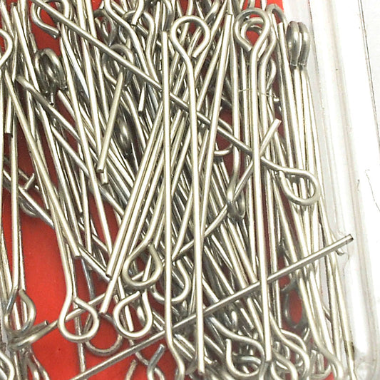 EYEpins - 1in / 22ga  - Stainless Steel (100)