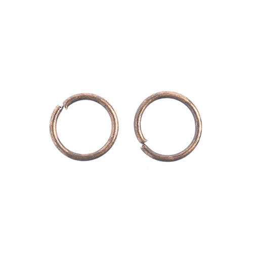 Must-Have Finding - 6mm - Jump Ring - Antique Copper (142pcs)