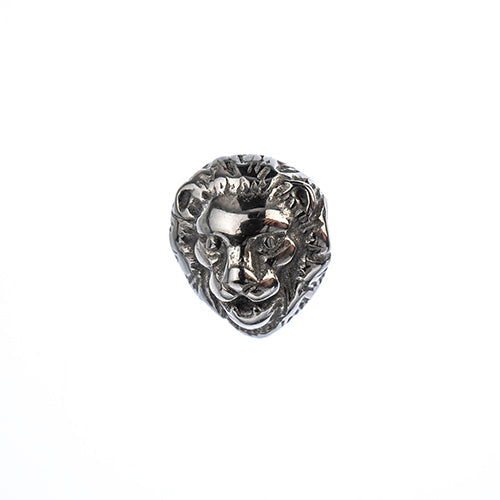 Bead - Calm Lion Head - Stainless Steel