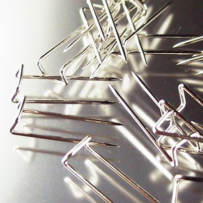 Display - Jewellery Display Pins - Silvertone (100)
