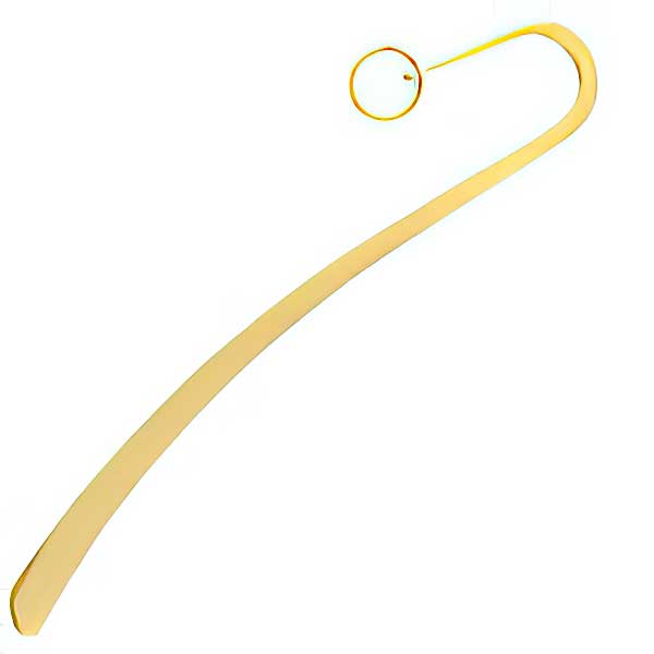 Bookmark - Plain Mini - Goldtone
