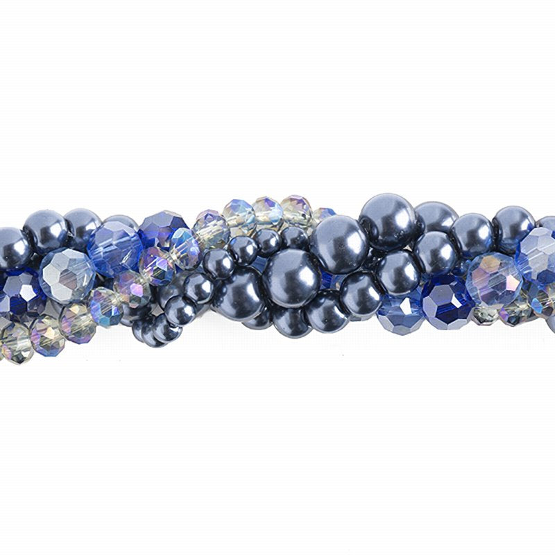 Bead Mix -  Crystal Lane Twisted Bead Strands - Forget-Me-Knot (Pack)
