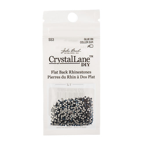 Crystal Lane DIY - ss3 (1.4mm) - Flatback Rhinestones - Montana (1440pcs)