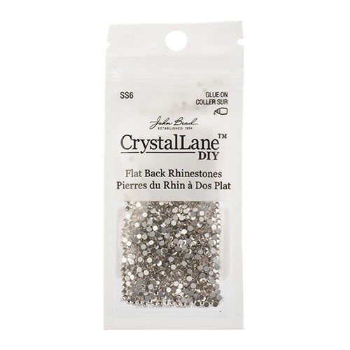 Crystal Lane DIY - ss6 (2mm) - Flatback Rhinestones - Crystal (1440pcs)
