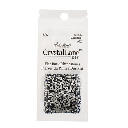 Crystal Lane DIY - ss6 (2mm) - Flatback Rhinestones - Montana (1440pcs)