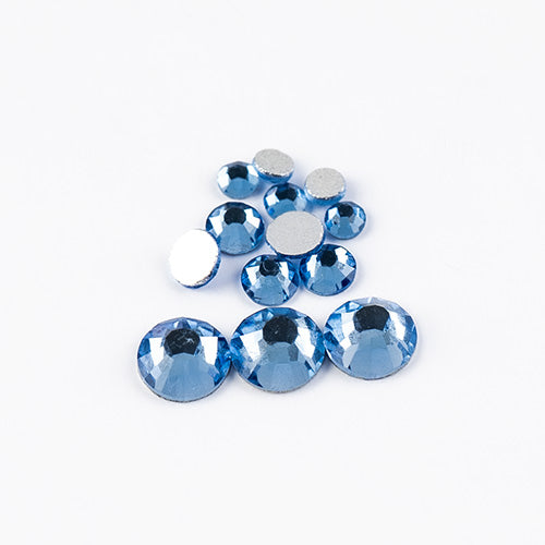 Crystal Lane DIY - ss3/ ss6/ ss12 - Flatback Rhinestones - Light Sapphire (Combo