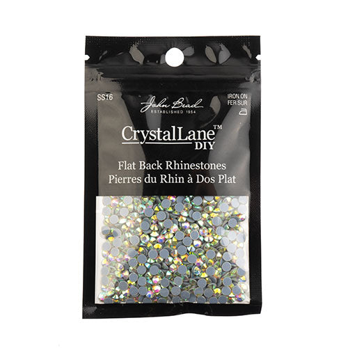 Crystal Lane Hotfix Rhinestones - ss16 (4mm) - Crystal AB (1440pcs)