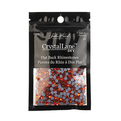 Crystal Lane Hotfix Rhinestones - ss16 (4mm) - Orange (1440pcs)