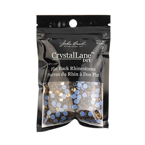Crystal Lane Hotfix Rhinestones - ss20 (4.7mm) - Light Colorado Topaz (1440pcs)
