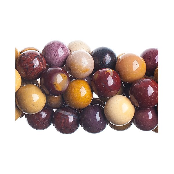 Mookaite   8mm Round 16in