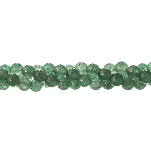 Green Aventurine   4mm Round 8in