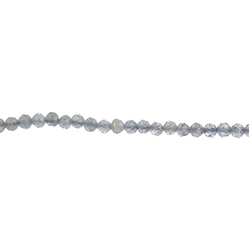 Labradorite   2mm Fac Round 15in