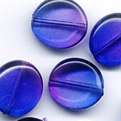 Glass - Medium Wavy Pancake - Tanzathyst