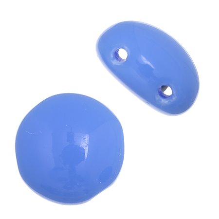 Candy Beads - 8mm - Opaque Blue (Strand 22)