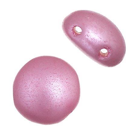 Candy Beads - 8mm - Baby Pink Pearl Pastel (Strand 22)