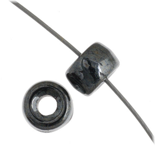 Mini Crow Beads - 6mm - Gunmetal (500pcs)