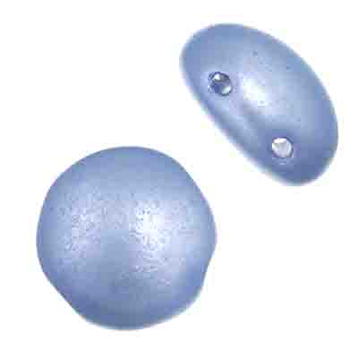 Candy Beads - 12mm - Baby Blue Pearl Pastel (Strand)