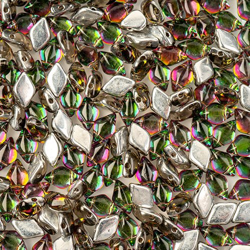 GemDuo - Light Smoke Topaz Backlit Vitrail Green (50g)