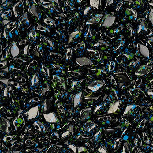 GemDuo - Jet Confetti Splash Blue Green (50g)