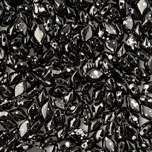 GemDuo - Jet Silver Splash (13g)