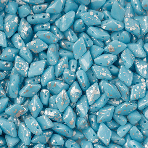 GemDuo - Turquoise Blue Silver Splash (13g)