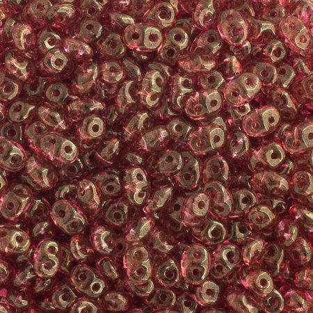 Superduos - Crystal Pink Gold Luster