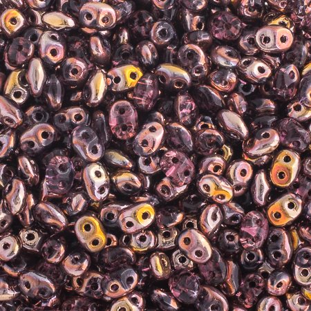 Superduos - Copper Amethyst