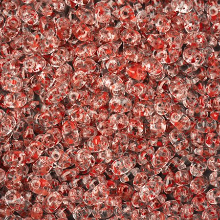 Superduos - Crystal Confetti Splash Red Pink