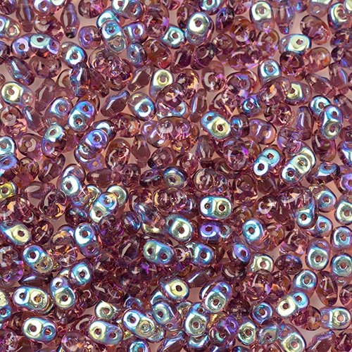 Superduos - Amethyst Graphite Rainbow