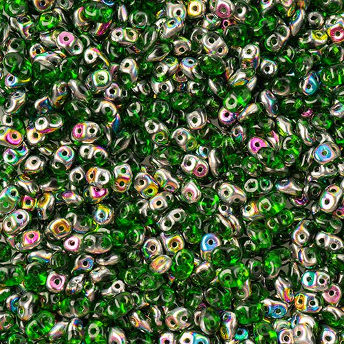 Superduos - Chrysolite Vitrail