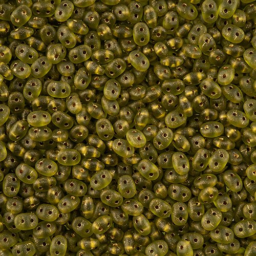 Superduos - Olivine Bronze Ice Lined