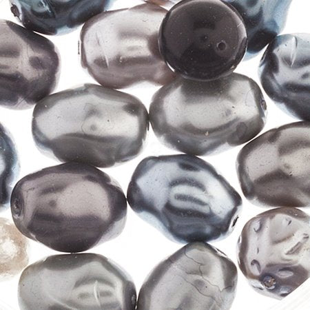 Bead Mix - Czech Glass Pearl Mix - Tahitian (50 g)